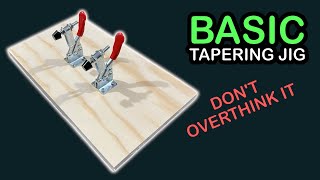 Basic Mini Tapering Jig [upl. by Lonni]