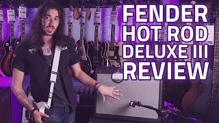 Fender Hot Rod Deluxe III Guitar Amplifier Combo Demo [upl. by Iknarf]