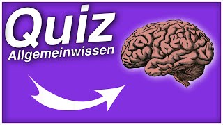 Quiz Allgemeinwissen  10 Fragen Quiz [upl. by Lorou324]