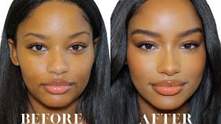 EASYBEGINNER EVERYDAYMAKEUP ONLY USING DRUGSTORE PRODUCTS  A quotYOU BUT BETTERquot MAKEUP TUTORIAL [upl. by Ehsiom37]