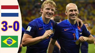 Netherland vs Brazil 30 World Cup 20143rd place Match Excellent Highlight and goals HD [upl. by Notnert]