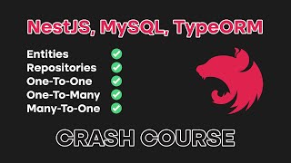 NestJS MySQL TypeORM Crash Course [upl. by Eisserc]