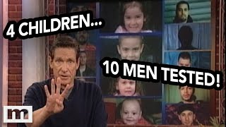 4 Children10 Men Tested  The Maury Show [upl. by Ninazan]