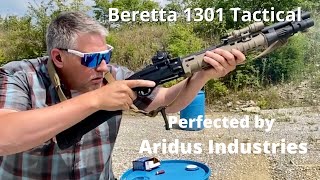 Beretta 1301 Tactical Perfected by Aridus Industries [upl. by Enymsaj]