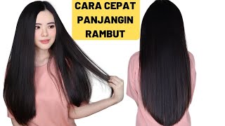 7 Cara Memanjangkan Rambut dengan Cepat amp Alami SUDAH TERBUKTI [upl. by Lyrred]