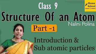 Structure of an Atom Class 9 Chemistry Part1 [upl. by Mandal876]