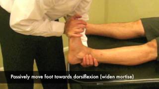 Dorsiflexion Maneuver Test CR [upl. by Alyahs]