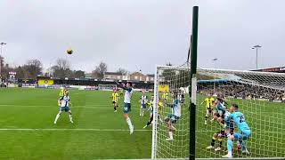 Harrogate Town v Morecambe [upl. by Leonteen659]