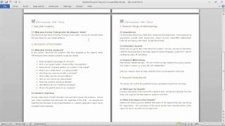 Market Research Report Template [upl. by Asilanom]