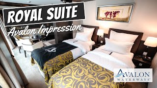 Avalon Waterways quotImpressionquot  Royal Suite Tour amp Review  4K [upl. by Calondra182]