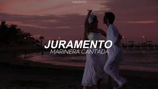 Juramento marinera cantada  Eduardo Quispe · Ítala Rodriguez Letra [upl. by Ferdinana]