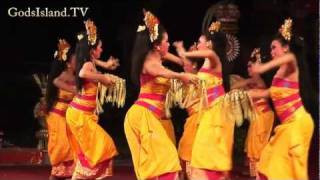 Traditional Balinese Dance HD [upl. by Odille]