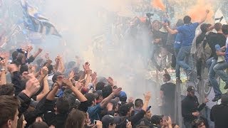 Lambiance de Furiani lors du derby Corse   SC Bastia  AC Ajaccio [upl. by Hannaj]