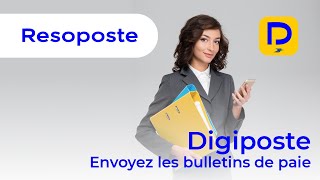 Resoposte  Dématérialisez vos documents RH vers le coffrefort numérique Digiposte [upl. by Sigrid]