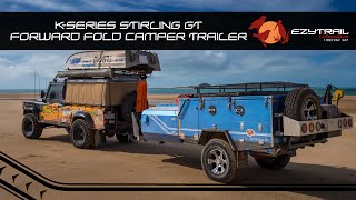 Ezytrail Stirling GT Forward Folding Camper Trailer WalkThrough [upl. by Llechtim]