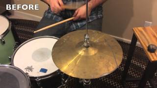 How to Make Your Cheap Cymbals Sound Amazing [upl. by Longan180]