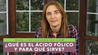 ¿QUÉ ES EL ÁCIDO FÓLICO Y PARA QUÉ SIRVE  Importancia y requerimientos de la vitamina B9 [upl. by Nelleh831]