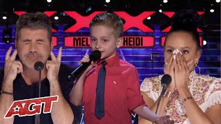 WORST Audition Gets Kid BOOED Off Stage  Americas Got Talent [upl. by Annasiul324]