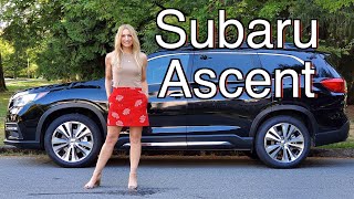 2021 Subaru Ascent review  Often overlooked SUV [upl. by Adnaloj]