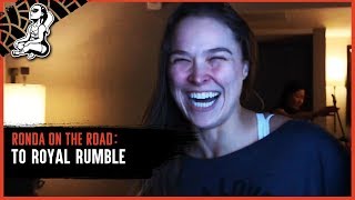 Ronda on the Road  WWE Royal Rumble [upl. by Heater]