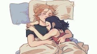 MARINETTE amp ADRIEN SLEEPING【Miraculous Ladybug Comic Dub Compilation [upl. by Nodnrb]