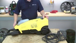 Karcher Pressure Washer Repair – How to Replace the Motor Capacitor [upl. by Regdirb380]