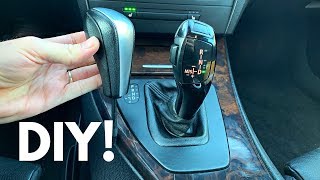 BMW F Series Shift Knob In My 3 Series DIY Install [upl. by Ilat]