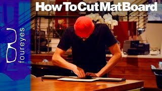 How To Cut Mat Board  Tips [upl. by Anastatius192]