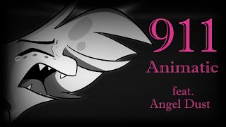 911 Hazbin Hotel Animatic Angel Dust cover by PARANOiD DJ [upl. by Aillimat106]