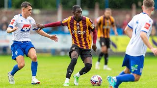 HIGHLIGHTS Guiseley v Bradford City [upl. by Eramat]