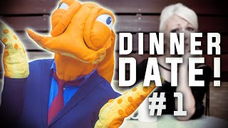 OCTODAD GOES ON A DATE Octodad Shorts 1 [upl. by Maillliw]