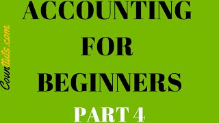 Accounting for Beginners  Part 4  Accruals amp Prepayments [upl. by Morra]