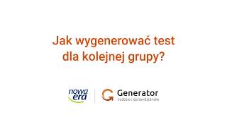 Generator testów i sprawdzianów Jak wygenerować test [upl. by Kissie]