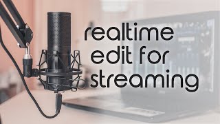 Realtime Edit Your Mic Audio for Live Streaming  How to Improve Sound Quality [upl. by Nap]