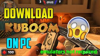 Download Kuboom on PC using Steam [upl. by Anael]