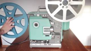 16 mm Cinema Projector BELL amp HOWELL 1592 [upl. by Allenod]