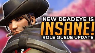 Overwatch New Deadeye Is INSANE  Jeff Talks More Role Queue [upl. by Enivid]