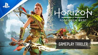 Horizon Forbidden West  Gameplay Trailer  PS5 PS4 [upl. by Ahseket]