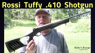 Rossi Tuffy 410 Shotgun on Riders Range [upl. by Eugene]