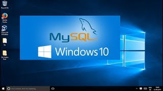 How To Install MySQL on Windows 10 [upl. by Nodyroc]