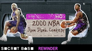 Vince Carter’s iconic Dunk Contest deserves a deep rewind  2000 NBA Slam Dunk Contest [upl. by Ahsiemal]