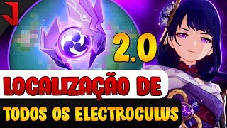 LOCALIZAÇÃO DE TODOS OS ELECTROCULUS DE INAZUMA GENSHIN IMPACT [upl. by Amalle]