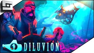 STEAMPUNK SUBMARINE  Diluvion Gameplay Ep 1  Sl1pg8r [upl. by Clo]