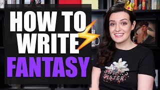 10 BEST Tips for Writing FANTASY [upl. by Nairrot]