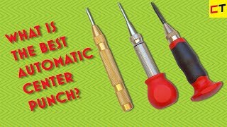 What is the best center punch [upl. by Ecirtram]