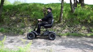 Using the Titan buggy offroad  Powerhouse golf [upl. by Koppel685]