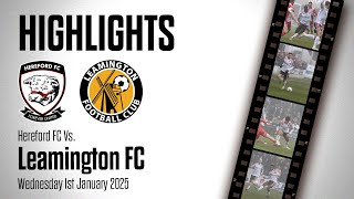 HIGHLIGHTS  Leamington 21 Hereford [upl. by Channa]