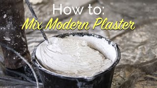 How To Mix Modern Plaster [upl. by Hesketh199]