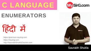 Lecture 19 Enumerators in C Language Hindi [upl. by Senn]