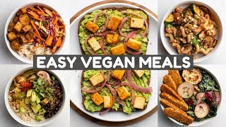 5 Meals I Eat Every Week Vegan [upl. by Nabetse652]